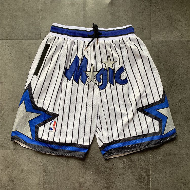 Men NBA 2021 Orlando Magic White Shorts->golden state warriors->NBA Jersey